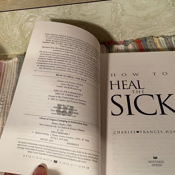 How to Heal the Sick - by Charles & Frances Hunter -New Paper Back - Picture 3 of 3